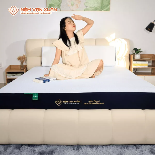 Nệm Cao Su Thiên Nhiên Liên Kết Vạn Xuân Lotus Original