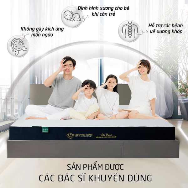 nệm cao su thiên nhiên hcm