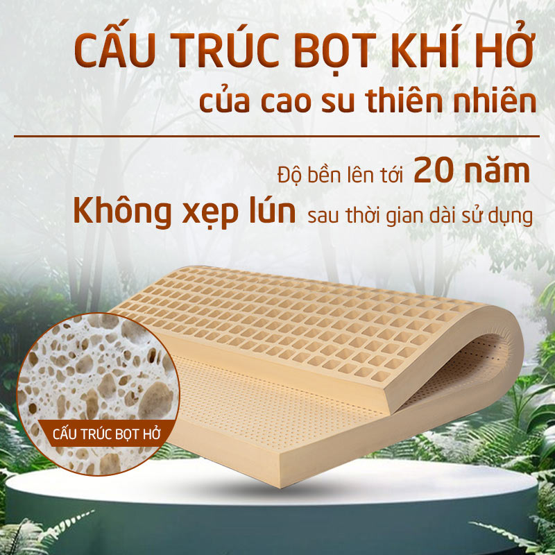 nệm cao su thiên nhiên hcm