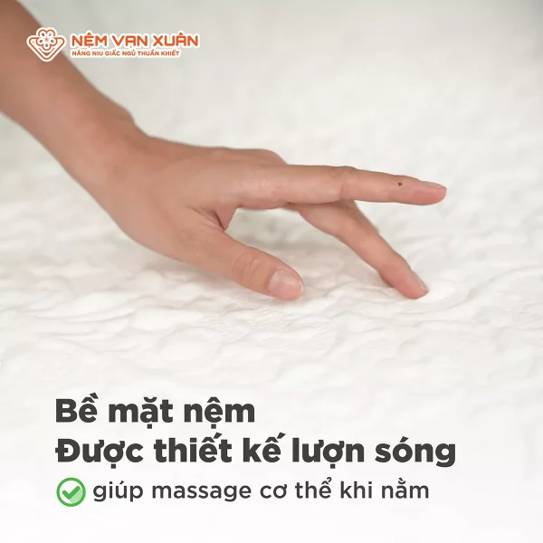 Nệm Foam Massage Cao Cấp Lavender Dreamy M.Aerofoam