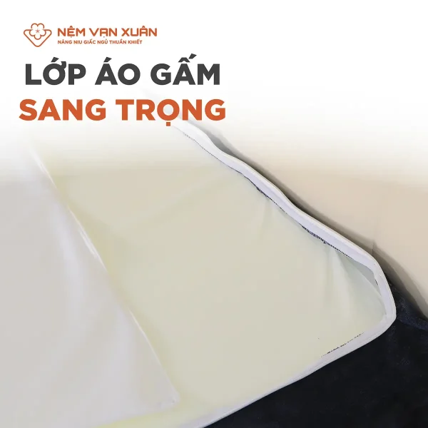 nệm foam trà xanh cao cấp lavender organic aerofoam