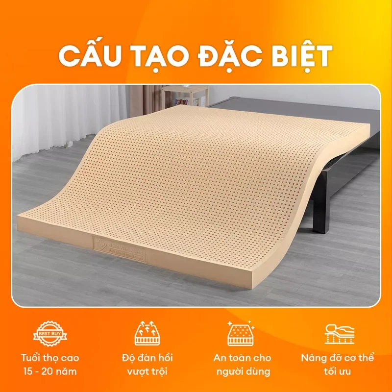 Giá nệm cao su tự nhiên