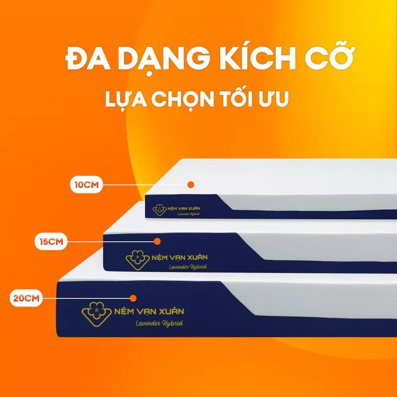 kích thước nệm foam