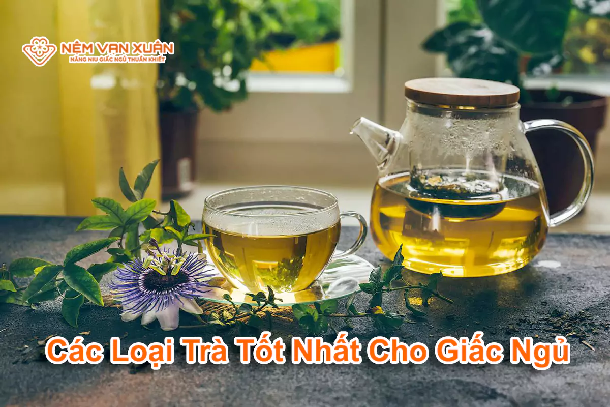 các loại trà tốt cho giấc ngủ