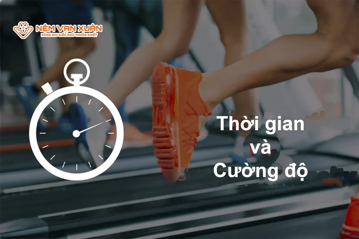 thời gian và cường độ tập luyện