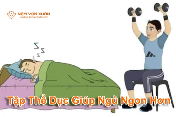 luyện tập thể dục cải thiện giấc ngủ