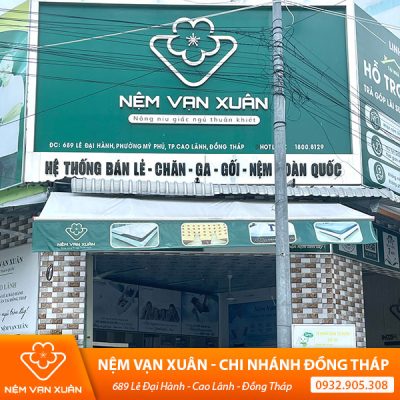 nệm cao su thiên nhiên đồng tháp