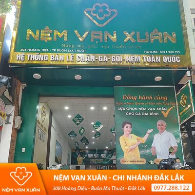 nệm cao su thiên nhiên đăk Lăk