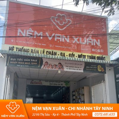 nệm cao su thiên nhiên tây ninh