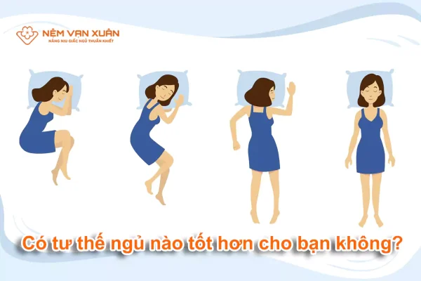 tư thế ngủ nào tốt nhất cho bạn