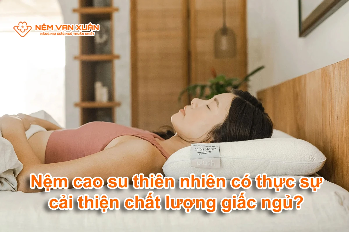 nệm giúp ngủ ngon hơn